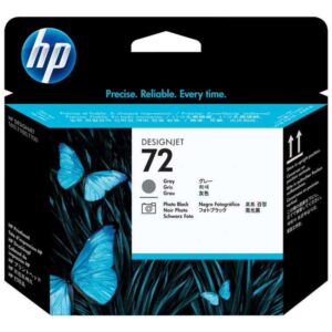hp 72 cabezal de impresion original negro photo y gris c9380a