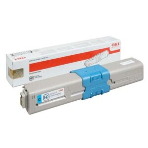 oki c510/c530/mc561/mc562 cyan cartucho de toner original 44469724