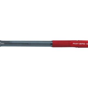 pilot bps gp boligrafo de bola punta mediana de 1mm trazo de 0.4mm recargable color rojo