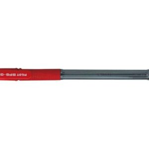 pilot boligrafo de bola bps gp recargable punta extra ancha de 1.60mm trazo de 0.33mm color rojo