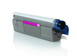 oki c610 magenta cartucho de toner generico reemplaza 44315306