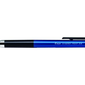 pilot boligrafo de gel synergy point retractil recargable punta fina 0.5mm trazo 0.25mm color azul