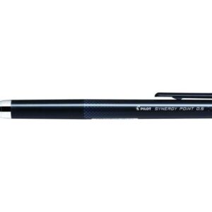 pilot boligrafo de gel synergy point retractil recargable punta fina 0.5mm trazo 0.25mm color negro