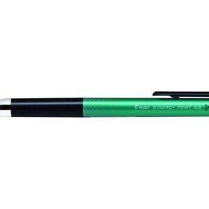 pilot boligrafo de gel synergy point retractil recargable punta fina 0.5mm trazo 0.25mm color verde