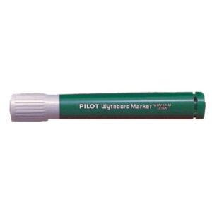 pilot rotulador para pizarra blanca punta redonda de 4mm trazo de 1.8mm recargable tinta con base de alcohol borrable en seco color verde