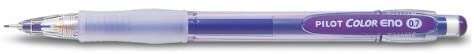 pilot portaminas color eno h 197 trazo 0.7mm grip de goma goma de borrar mina color violeta