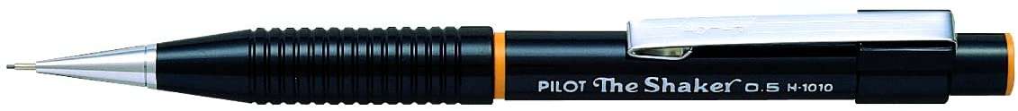 pilot portaminas the shaker h 1010 mina de 0.5mm punta metalica retractil clip metalico color negro