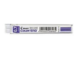 pilot pack de 6 minas para portaminas color eno h 197 0.7mm minas color violeta