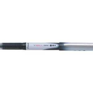 pilot boligrafo de tinta liquida v ball grip 05 punta de bola conica 0.5mm trazo 0.3mm grip de goma color negro