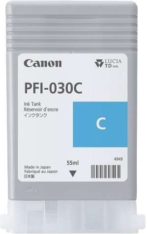 canon pfi030 cyan cartucho de tinta original 3490c001