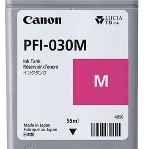 canon pfi030 magenta cartucho de tinta original 3491c001