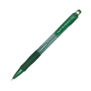 pilot portaminas the shaker h 245 grip de goma mina de 0.5mm goma de borrar color verde