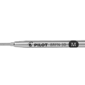 pilot recambio metalico para boligrafos ageless, custom urushi, grance, raiz y heritage 91 punta media 1.00mm color negro