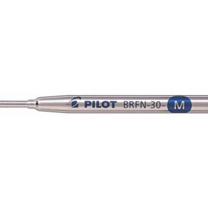 pilot recambio metalico para boligrafos ageless, custom urushi, grance, raiz y heritage 91 punta media 1.00mm color azul