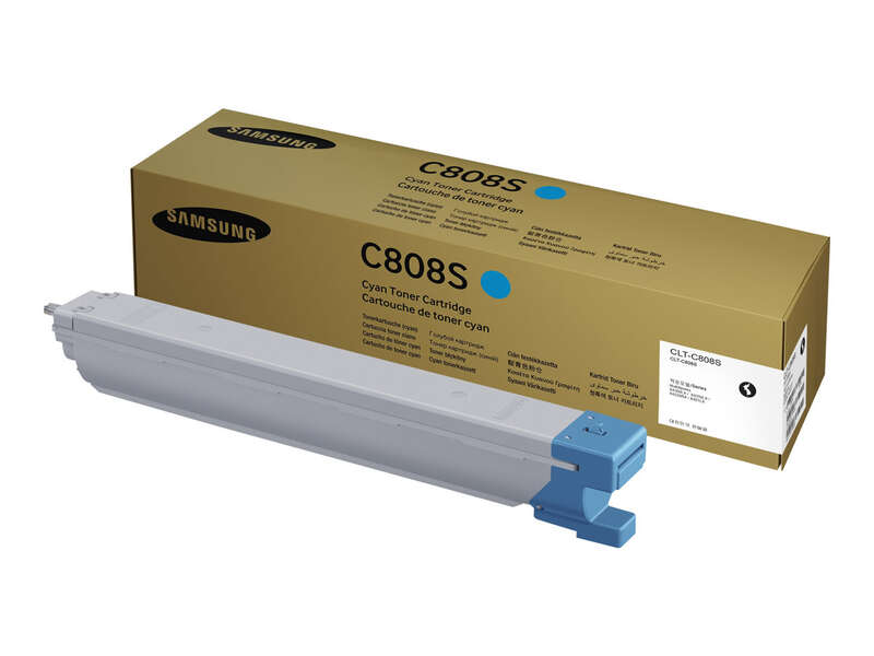 samsung clt c808s cyan cartucho de toner original ss560a