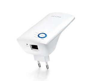 tp link repetidor amplificador extensor de red wifi n300 hasta 300mbps ieee 802.11n 10/100 mbps boton wps 2 antenas internas