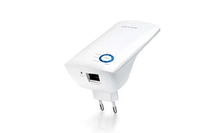 tp link repetidor amplificador extensor de red wifi n300 hasta 300mbps ieee 802.11n 10/100 mbps boton wps 2 antenas internas