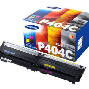 samsung clt p404c pack de 4 cartuchos de toner originales su365a