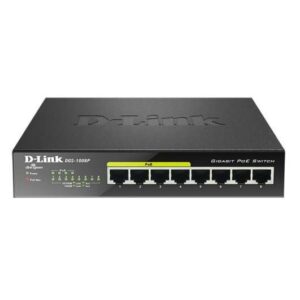 d link switch 8 puertos gigabit 10/100/1000 mbps poe