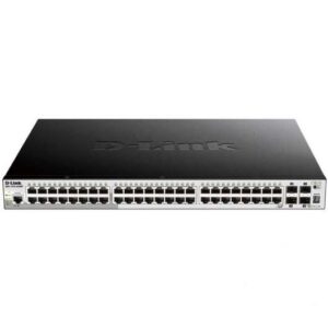 d link switch smart 48 puertos gigabit 10/100/1000 mbps poe + 4 puertos sfp