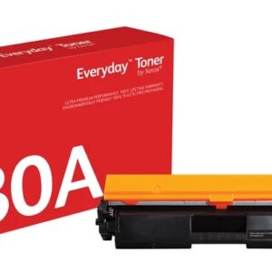 xerox everyday hp cf230a negro cartucho de toner generico reemplaza 30a