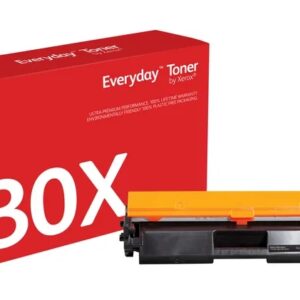 xerox everyday hp cf230x negro cartucho de toner generico reemplaza 30x