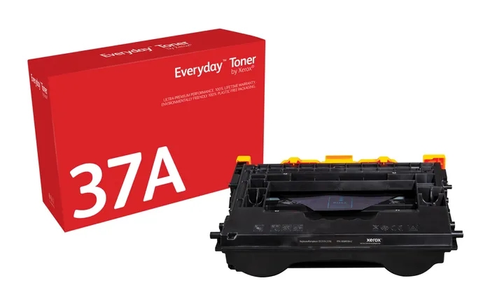 xerox everyday hp cf237a negro cartucho de toner generico reemplaza 37a