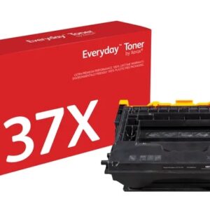 xerox everyday hp cf237x negro cartucho de toner generico reemplaza 37x