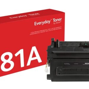 xerox everyday hp cf281a negro cartucho de toner generico reemplaza 81a