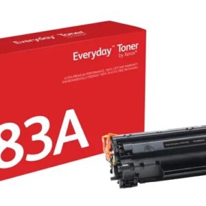xerox everyday hp cf283a negro cartucho de toner generico reemplaza 83a