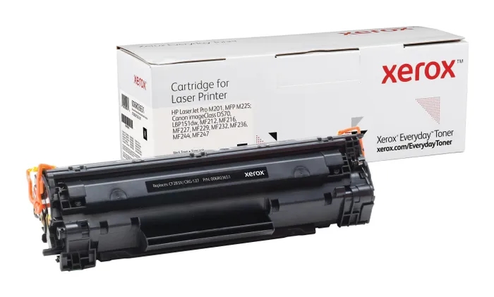xerox everyday hp cf283x negro cartucho de toner generico reemplaza 83x