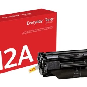 xerox everyday hp q2612a negro cartucho de toner generico reemplaza 12a