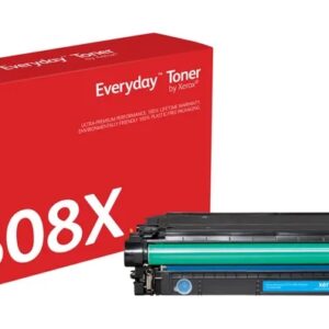 xerox everyday hp cf361x cyan cartucho de toner generico reemplaza 508x