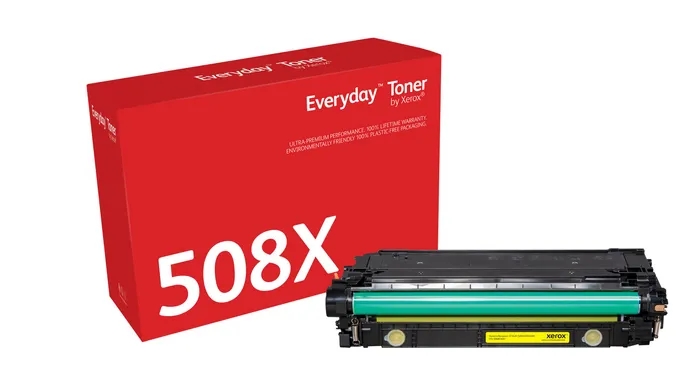 xerox everyday canon 040h amarillo cartucho de toner generico reemplaza 0455c001