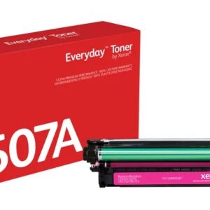 xerox everyday hp ce403a magenta cartucho de toner generico reemplaza 507a