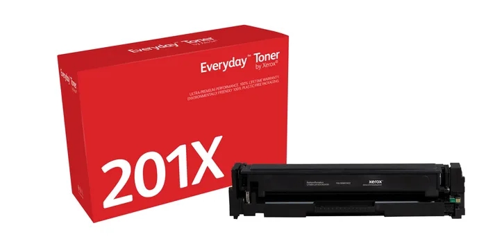 xerox everyday hp cf400x negro cartucho de toner generico reemplaza 201x