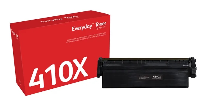 xerox everyday hp cf410x negro cartucho de toner generico reemplaza 410x