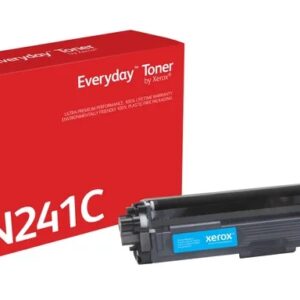 xerox everyday brother tn241/tn242 cyan cartucho de toner generico reemplaza tn241c/tn242c