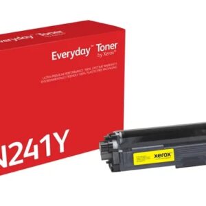 xerox everyday brother tn241/tn242 amarillo cartucho de toner generico reemplaza tn241y/tn242y