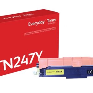 xerox everyday brother tn247/tn243 amarillo cartucho de toner generico reemplaza tn247y/tn243y