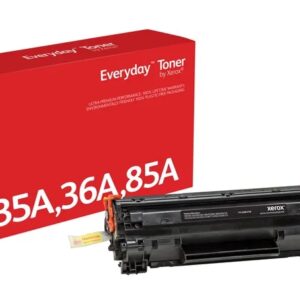 xerox everyday hp ce285a/cb435a/cb436a negro cartucho de toner generico reemplaza 85a/35a/36a