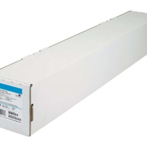 hp bobina de papel para plotter blanco brillante para inyeccion de tinta 610mm x 45.7m 90gr