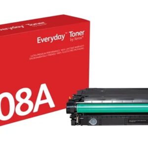 xerox everyday hp cf360a negro cartucho de toner generico reemplaza 508a