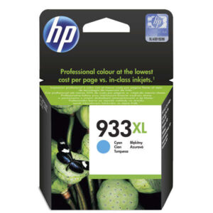 hp 933xl cyan cartucho de tinta original cn054ae
