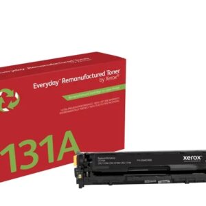 xerox everyday hp cf210a negro cartucho de toner remanufacturado reemplaza 131a