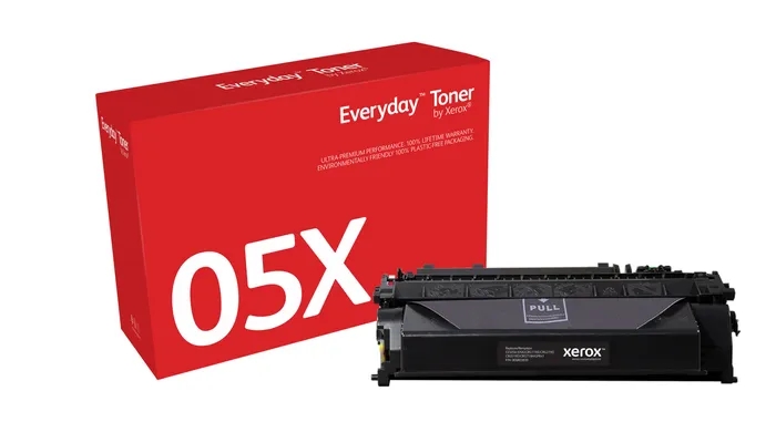 xerox everyday hp ce505x negro cartucho de toner generico reemplaza 05x