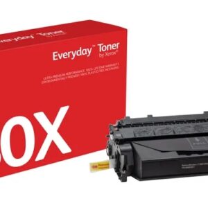 xerox everyday hp cf280x negro cartucho de toner generico reemplaza 80x