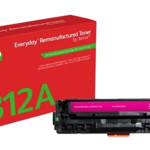 xerox everyday hp cf383a magenta cartucho de toner remanufacturado reemplaza 312a