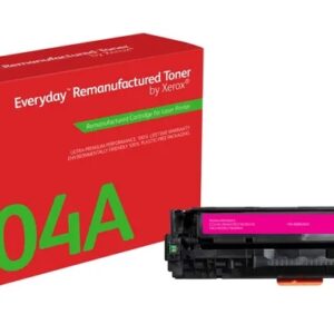 xerox everyday hp cc533a magenta cartucho de toner remanufacturado reemplaza 304a