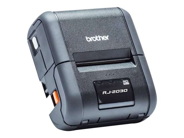 brother rj 2030 impresora termica portatil de tickets bluetooth usb resolucion 203ppp velocidad 152mms color gris